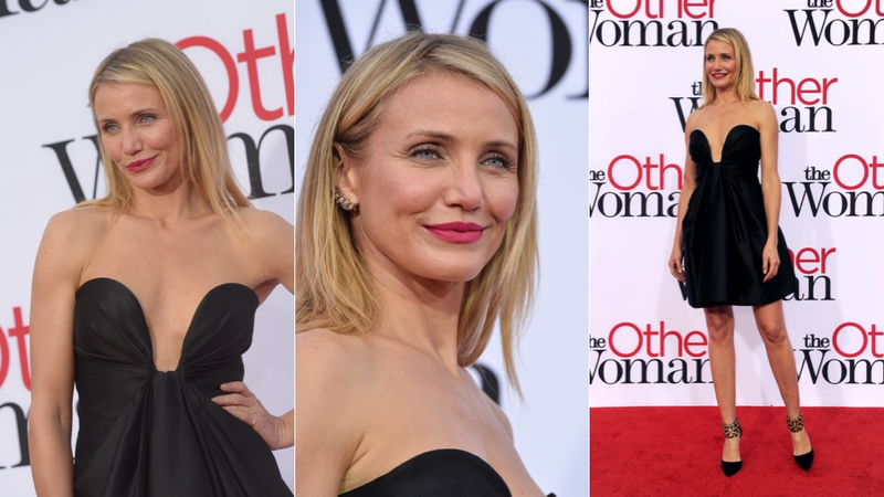 Illustration for article titled Hot Colors and Cool Shoes at The Other Woman Premiere